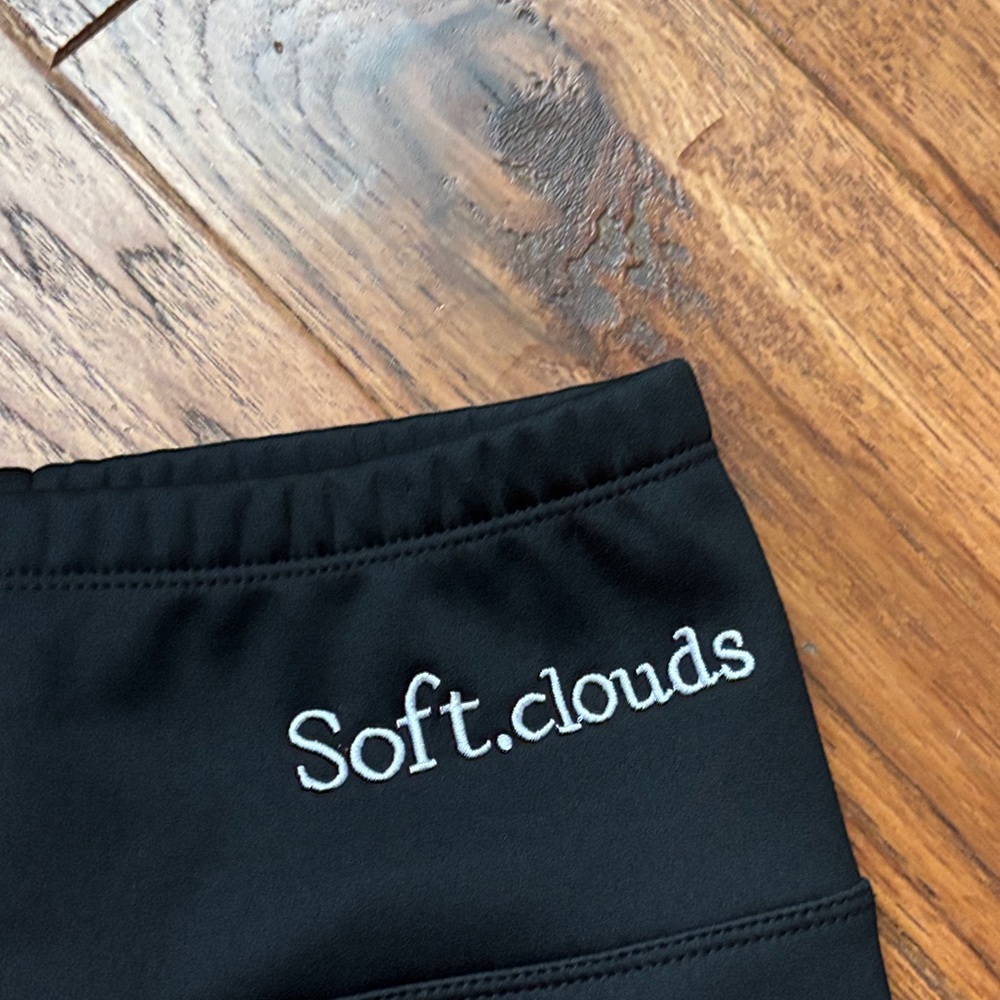 Soft. Clouds Classic Black Lined Leggings 1st layer - Picture 2 of 9